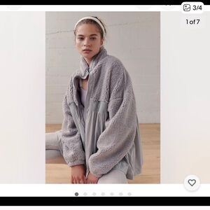 Free People ain’t she lovely jacket in lavender ash